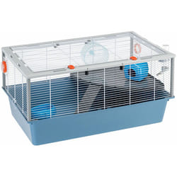 Ferplast - criceti 15 Gabbia per roditori criceti 80: adatta a Criceti, design italiano, accessori inclusi . Variante criceti 80 - Misure: 78 x 48 x