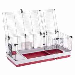 Ferplast Krolik 140 Rabit Grigio, Rosso - Vista aggiuntiva 5