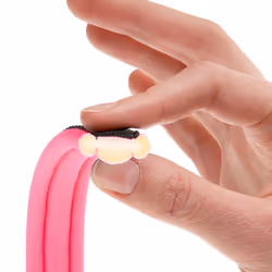 Ferplast Agila Fluo Nero, Fucsia Nylon Cane Pettorina gilè - Vista aggiuntiva 5
