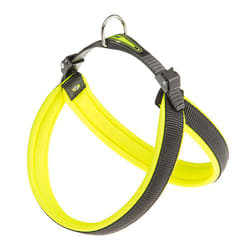 Ferplast Agila Fluo Nero, Giallo Nylon Cane Pettorina gilè