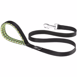 MATERIALE MORBIDO E ROBUSTO - Guinzaglio per cani dal design sportivo in nylon robusto, ha una morbida impugnatura imbottita ...
