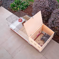 Ferplast Krolik 140 Plus Rabit Grigio, Rosso - Vista aggiuntiva 4