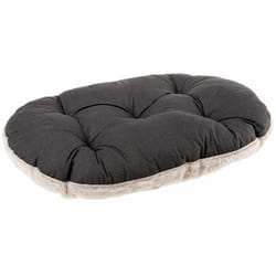 Relax f Cuscino in cotone e peluche per cani e gatti. Varie misure.. Variante 78/8 - Misure: 78 x 50 cm - Grigio - Ferplast