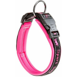 Ferplast - sport dog c Collare per cani con imbottitura soft. Varie misure e colori fluo.. Variante C25/55 - Misure: a: 45-55 cm b: 25 mm - Fucsia