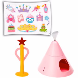 Ferplast Criceti 9 Princess Criceto Rosa, Bianco - Vista aggiuntiva 8