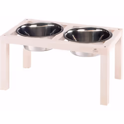 Ti presentiamo il portaciotole in legno Desco di Ferplast, un perfetto mix di funzionalità e stile per nutrire i tuoi cani e ...