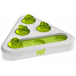 Ferplast - trea Gioco di abilità per gatti e cani con nascondigli per crocchette. Variante trea - Misure: 24.5 x 22 x h 6 cm -