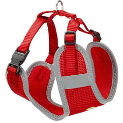 Nikita p Pettorina per cani in nylon traspirante con cuciture riflettenti. Varie misure e colori.. Variante xs - Misure: a: 19-26 cm b: 28-40 cm 10