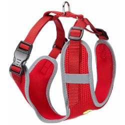 Nikita p Pettorina per cani in nylon traspirante con cuciture riflettenti. Varie misure e colori.. Variante s - Misure: a: 24-31 cm b: 30-41 cm 15 mm