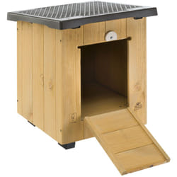 Ferplast - baita 40 Cuccia in legno fsc per piccoli cani e conigli. Variante baita 40 - Misure: 38.5 x 41.5 x h 43.5 cm -