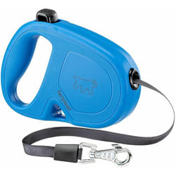 Flippy one tape Guinzaglio allungabile con fettuccia estensibile per cani. Varie misure e colori.. Variante s - Misure: 14.7 x 3 x h 10 cm - Blu