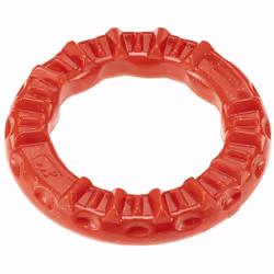 Smile Anello Gioco dentale per cani, anello Smile misura Piccola per l&39igiene orale. Aroma Carne. Riempibile con crocchette o snack. . Variante s