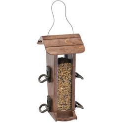 Ferplast - jok 21 Mangiatoia per uccelli selvatici. Variante jok 21 - Misure: 19 x 17.5 x h 32 cm - Marrone