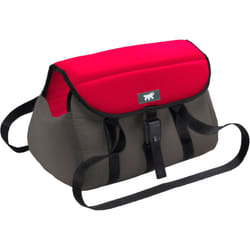 Ferplast - milu' Borsa per il trasporto di gatti e piccoli cani milu' in cotone lavabile con manici regolabili e cinghietta di sicurezza inclusa.