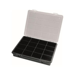 Art Plast 3300 Cassetta degli attrezzi Plastica, Polipropilene (PP), Polistirolo Nero, Bianco