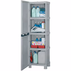 ARMADIO TUTTOPIANI ARTPLAST C50/172 - ARTICOLO DA ESTERNO 50 x 39 x172H CM 1 anta. Dotato di cerniera in acciaio antiusura ed ...
