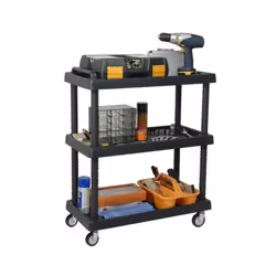 Art Plast D+75373 carrello e supporto multimediale Nero Trolley multimediale - Vista aggiuntiva 2