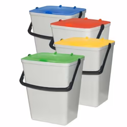 Art Plast RS/4, 14 L, Rettangolare, Polipropilene (PP), Bianco, Manuale, REACH