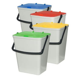 Art Plast RS/4 bidone per la spazzatura 14 L Rettangolare Polipropilene (PP) Bianco