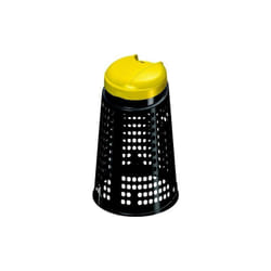 Trespolo griglia con coperchio giallo lt. 110