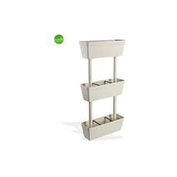 Fioriere verticali kit bianco 50x17 cm.