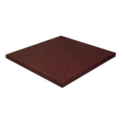 Artplast - mattonella da esterno antishock rossa, 400x400x25 mm