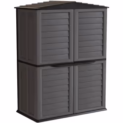 Casetta da esterno in resina Artplast "Garden Shed" antracite 151x83x198 cm.La casetta da giardino "Garden Shed", nella color ...