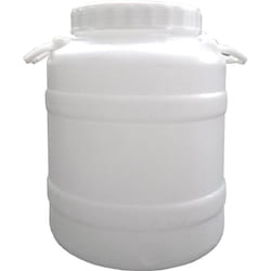 Fusto bocca larga lt.30 con predisposizione rubinetto 3/4