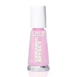Layla Cosmetics Smalto Layla Ceramic Effect smalto per unghie 10 ml Rosa Lucida