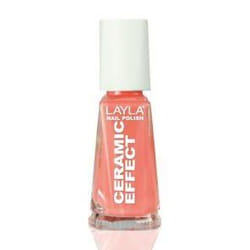 Layla Cosmetics Smalto Layla Ceramic Effect smalto per unghie 10 ml Arancione Lucida