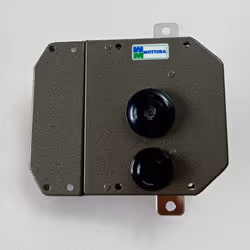 Mottura serratura ad applicare sinistra da 60mm con scrocco per porte legno e ferro - Vista aggiuntiva 3