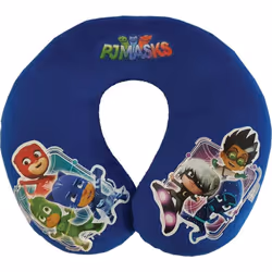 DISNEY Cuscino da viaggio imbottito universale bambini PJ Masks