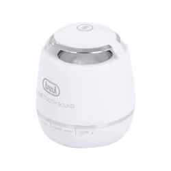Trevi XP 71 BT, 3 W, Con cavo e senza cavo, Micro-USB, Altoparlante portatile stereo, Bianco, Sfera