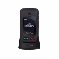 Trevi TELEFONO CELLULARE CON DOPPIO DISPLAY E APERTURA A CONCHIGLIA FLEX PLUS 55 NERO - Vista aggiuntiva 4