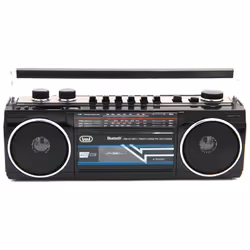 Trevi RADIO REGISTRATORE PORTATILE USB SD WIRELESS CASSETTA RR 501 BT NERO - Vista aggiuntiva 4
