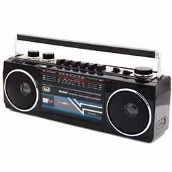 Trevi RADIO REGISTRATORE PORTATILE USB SD WIRELESS CASSETTA RR 501 BT NERO - Vista aggiuntiva 7