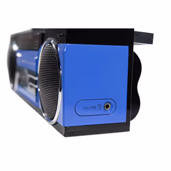 Trevi RADIO REGISTRATORE PORTATILE USB SD WIRELESS CASSETTA RR 501 BT BLU - Vista aggiuntiva 2