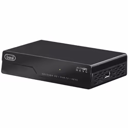 Trevi HE 3375 TS, Terrestre, Full HD, DVB-T, DVB-T2, 576i, 576p, 720p, 1080i, 1080p, MPEG4, H.265, HEVC