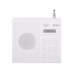 Trevi DAB 791 R, Portatile, Digitale, DAB, DAB+, FM, 87,5 - 108 MHz, LCD, Monocromatico