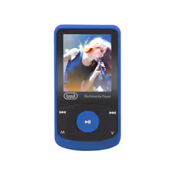 Trevi MPV 1725 SD Lettore MP4 0 GB Nero, Blu