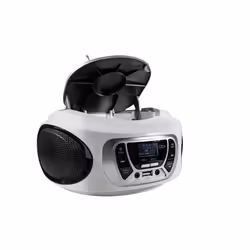 Trevi CMP 510 DAB Digitale 3 W DAB, DAB+, FM Bianco Riproduzione MP3 - Vista aggiuntiva 4