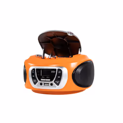 Trevi CMP 510 DAB Digitale 3 W DAB, DAB+, FM Arancione Riproduzione MP3 - Vista aggiuntiva 4