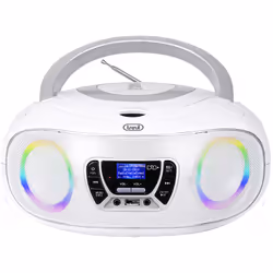Trevi CMP 583 DAB Digitale 4 W DAB, DAB+, FM Bianco Riproduzione MP3