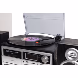 Trevi GIRADISCHI STEREO DAB+ 25W WIRELESS USB SD AUX-IN CASSETTA ENCODING TT 1072 DAB NERO - Vista aggiuntiva 4