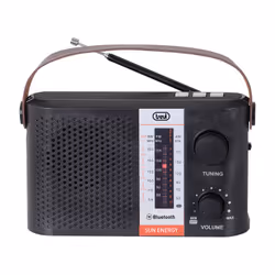 Trevi RADIO PORTATILE A ENERGIA SOLARE WIRELESS USB MICRO SD TWS RA 7F25 BT - Vista aggiuntiva 4