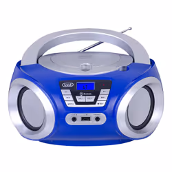 Trevi STEREO PORTATILE BOOMBOX CD WIRELESS USB AUX-IN CMP 544 BT BLU