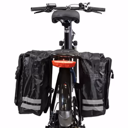 EMG Borsa resistente e capiente, 100% poliestere con 30LT di capienza. Ideale per biciclette elettriche ed e-bike - Vista aggiuntiva 4