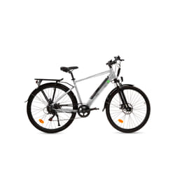 EMG King - telaio in alluminio 19", ruota 28", freno a disco a/p, sospensioni anteriori, cambio Shimano, batteria 36V 13ah