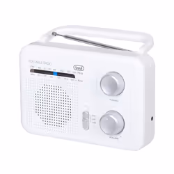 Trevi RA 7F64, Portatile, Analogico, AM, FM, 87,5 - 108 MHz, 530 - 1600 kHz, 0,7 W