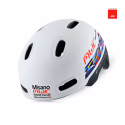 EMG Casco in co-branding con MWC powered by GIVI, omologato con luce led posteriore intermittente - Vista aggiuntiva 2